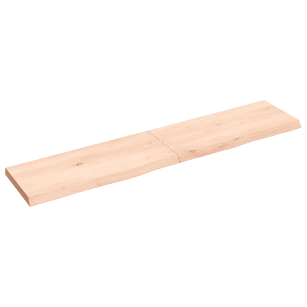 Plan de lavabo Vidaxx 140x30x (2-4) cm bois massif non traité