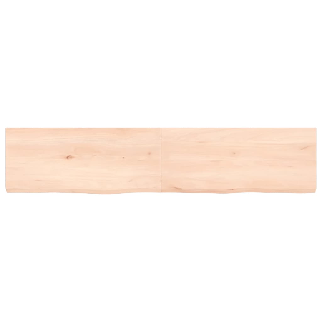 Plan de lavabo Vidaxx 140x30x (2-4) cm bois massif non traité