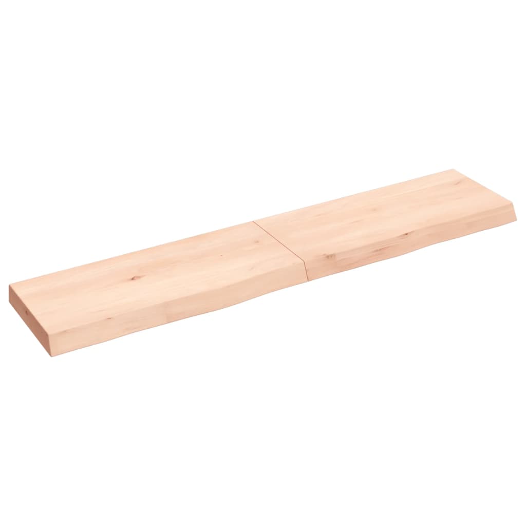 Plan de lavabo Vidaxx 140x30x (2-6) cm en bois massif non traité