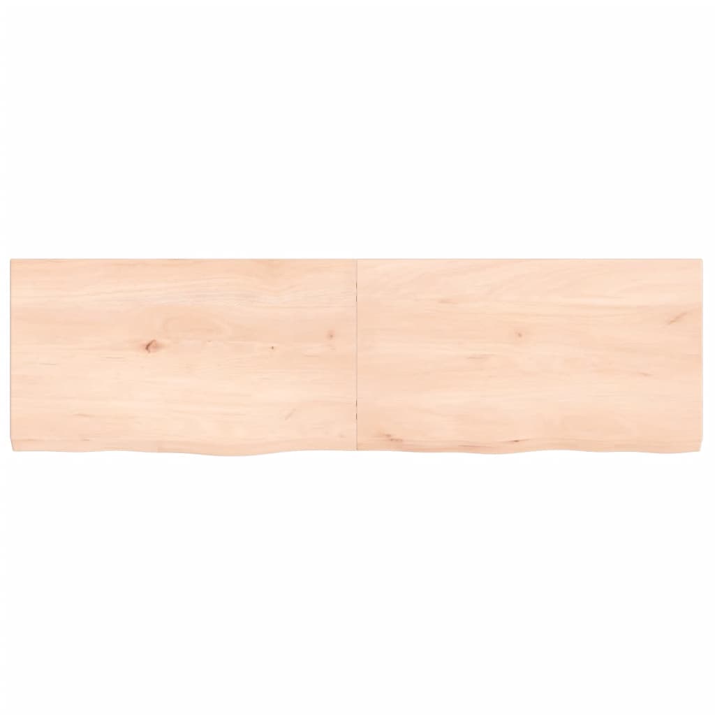 Plan de lavabo Vidaxx 140x40x (2-4) cm bois massif non traité