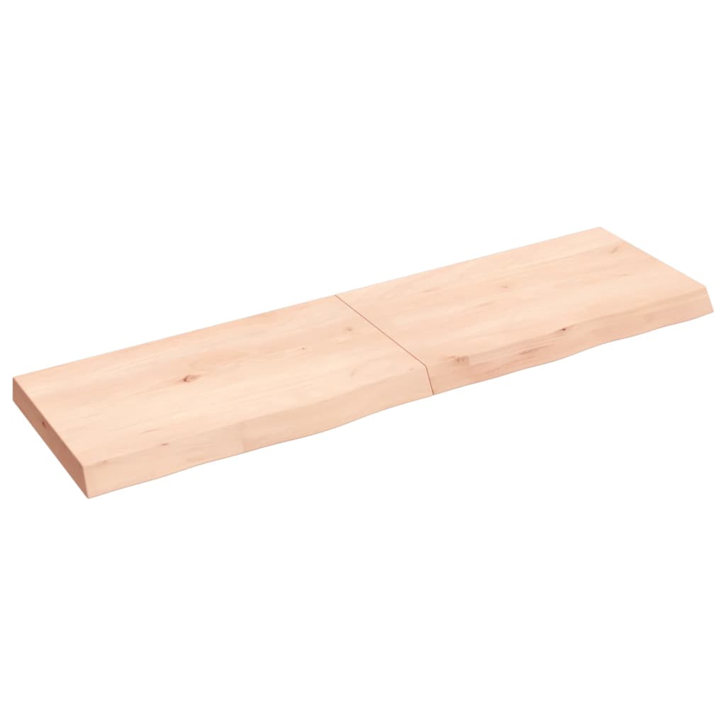 Plan de lavabo Vidaxx 140x40x (2-6) cm bois massif non traité