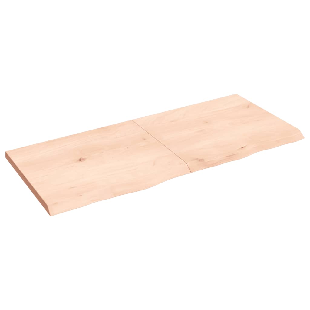 Plan de lavabo Vidaxx 140x60x (2-4) cm bois massif non traité