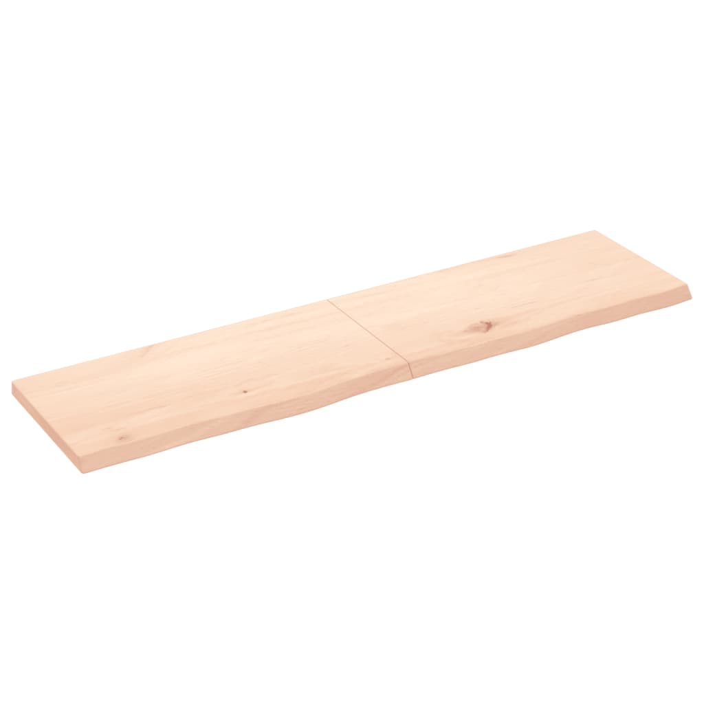 VidaXL Plan de lavabo 160x40x (2-4) cm bois massif non traité