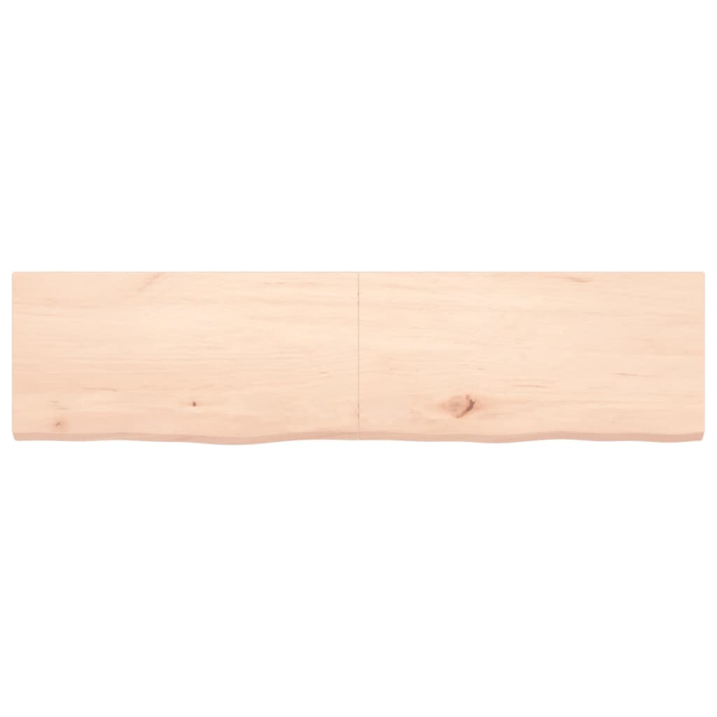 VidaXL Plan de lavabo 160x40x (2-4) cm bois massif non traité