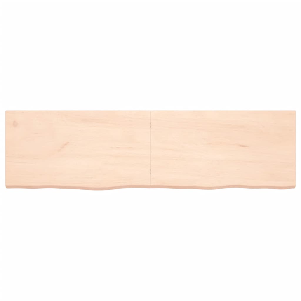 Plan de lavabo Vidaxx 180x50x (2-4) cm bois massif non traité