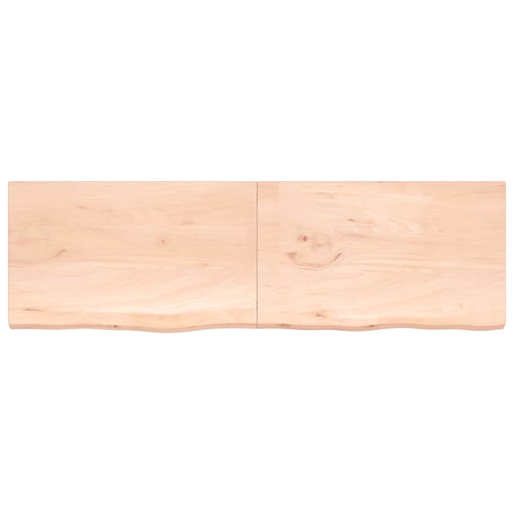 Plan de lavabo Vidaxx 200x60x (2-4) cm bois massif non traité