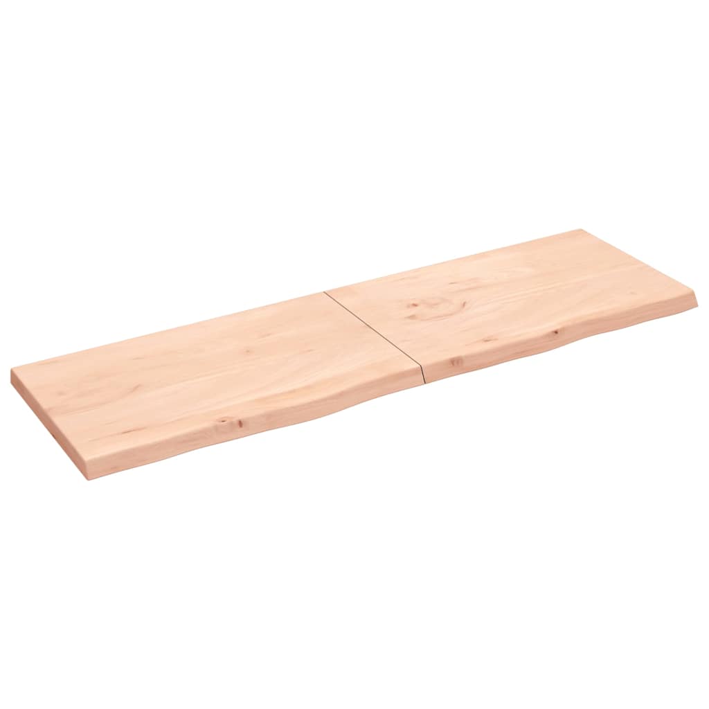 Plan de lavabo Vidaxx 200x60x (2-6) cm bois massif non traité