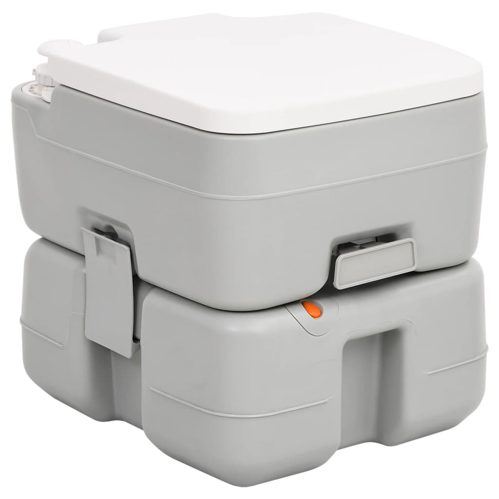 VidaXL Ensemble de toilettes et réservoir d'eau de camping portable