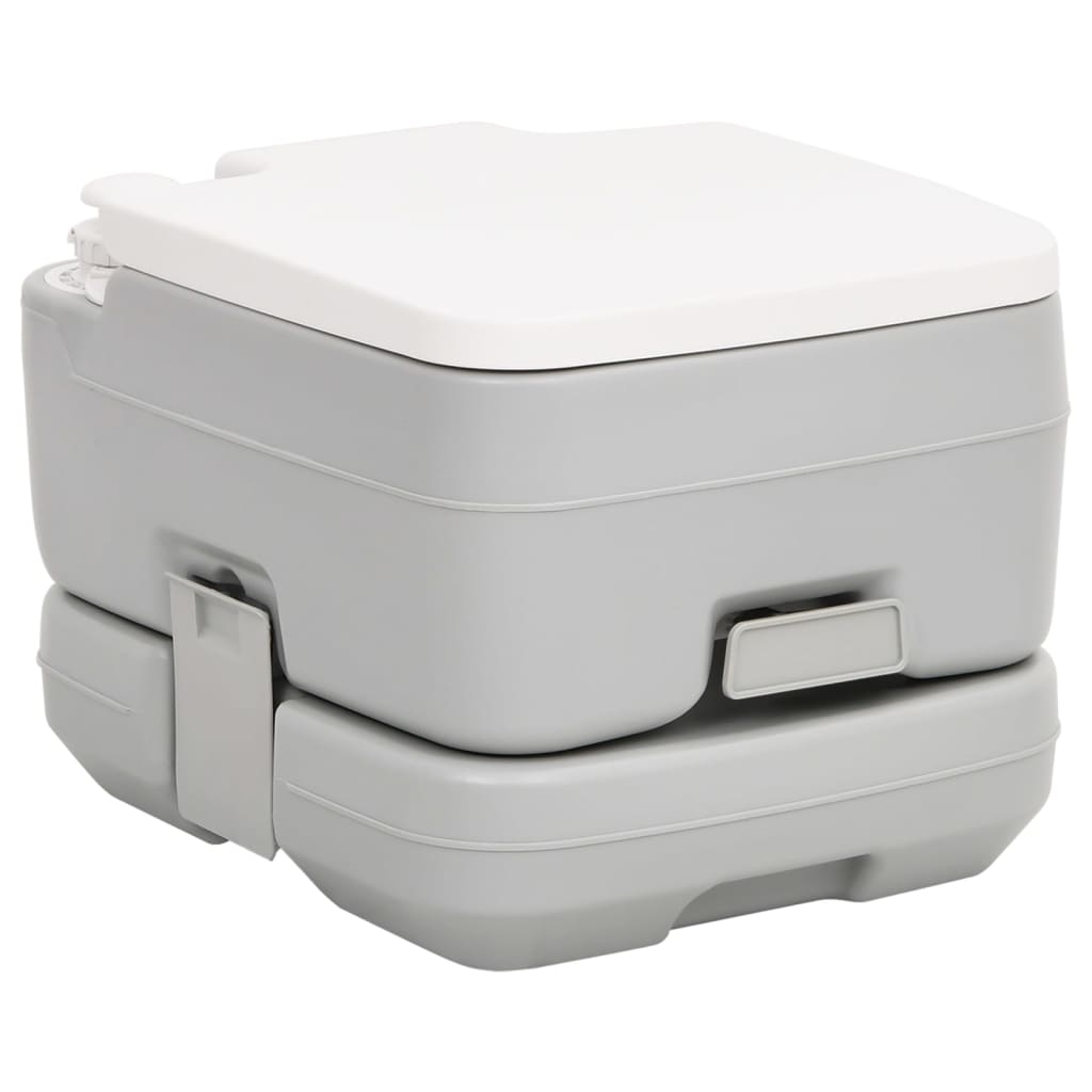 VidaXL Ensemble de toilettes et réservoir d'eau de camping portable