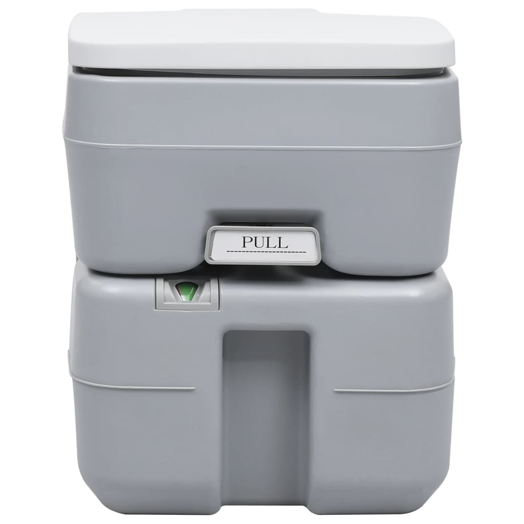 VidaXL Ensemble de toilettes et réservoir d'eau de camping portable