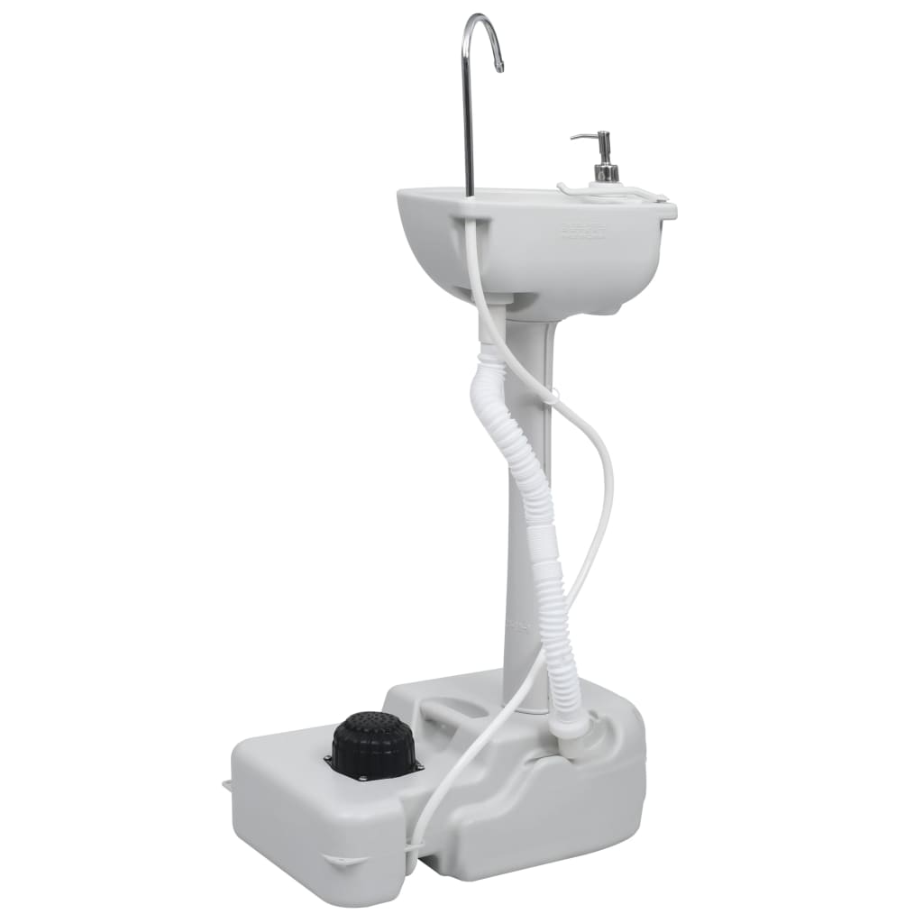 VidaXL Ensemble évier et réservoir d'eau de camping portable