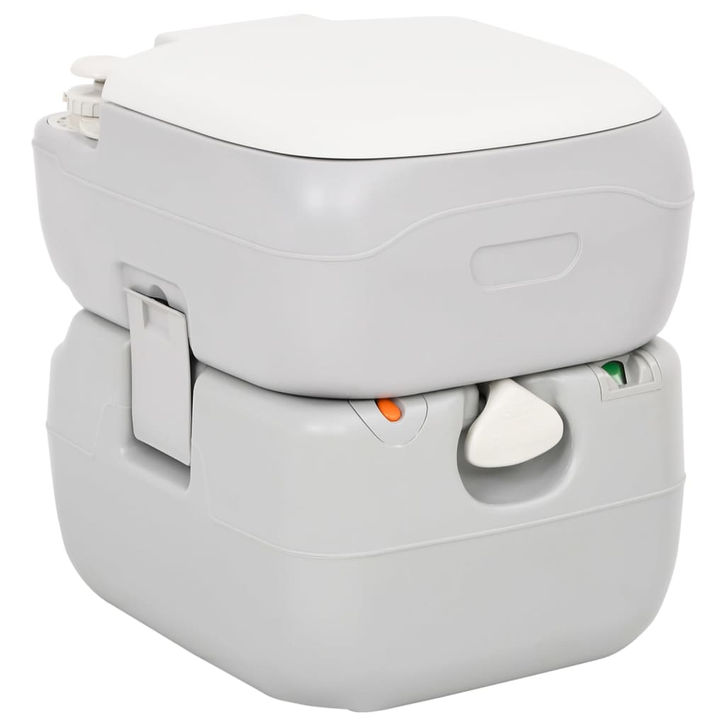 VidaXL Toilettes et lavabo de camping avec réservoir d'eau