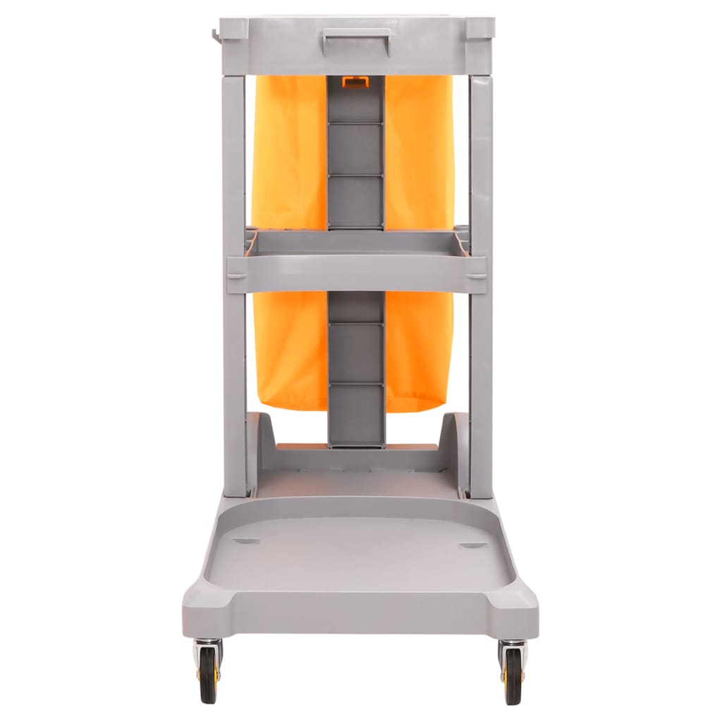 VidaXL Chariot de nettoyage 3 couches avec sac amovible PP tissu oxford