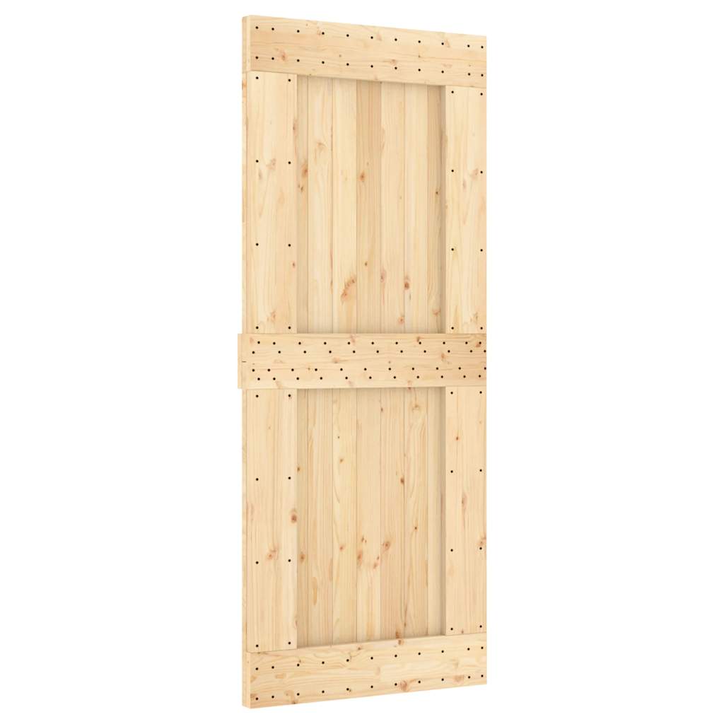 Vidaxx porte narvik 85x210 cm bois de pin massif