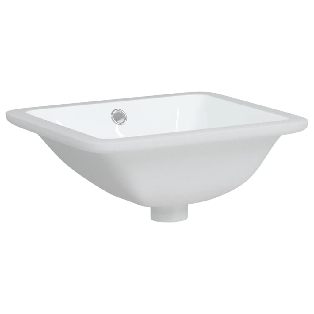 Vidaxx vasque rectangulaire 36,5x32x15,5 cm céramique blanc