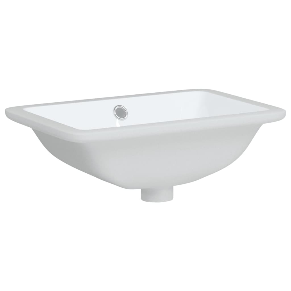 Vidaxx vasque rectangulaire 41,5x26x18,5 cm céramique blanc