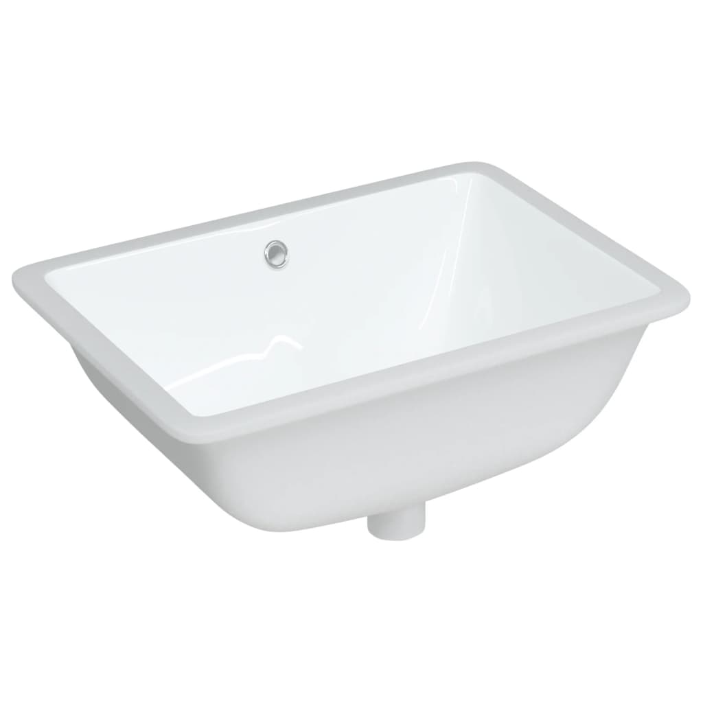 Vidaxx vasque rectangulaire 55,5x37,5x19 cm céramique blanc