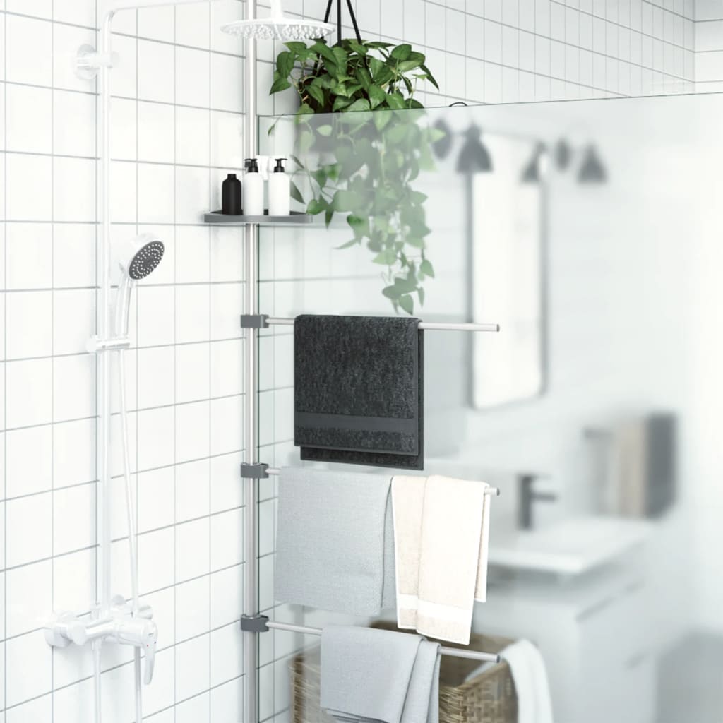 Vidaxx porte-serviettes 47x280 cm aluminium