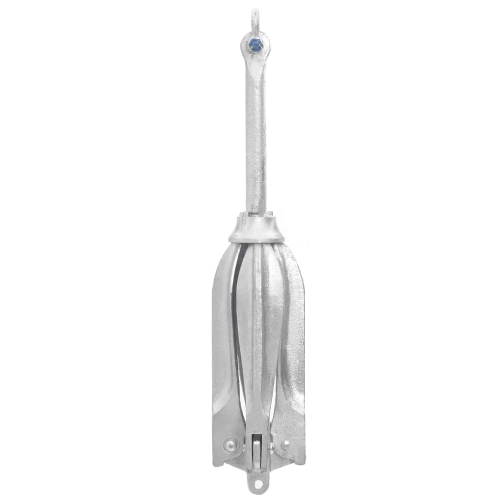 Vidaxx ancre pliable 12 kg en fonte galvanisée à chaud argent