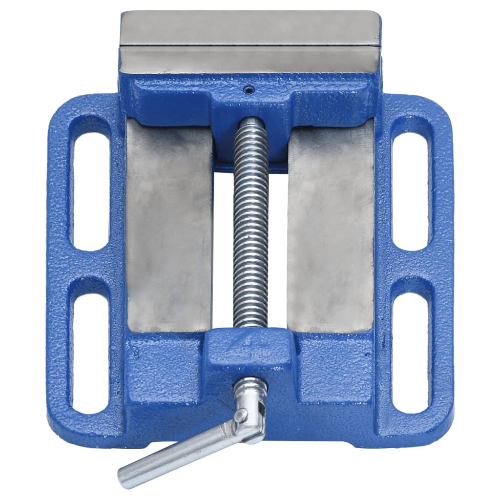 Vidaxx étau pour perceuse à colonne 100 mm fonte bleu