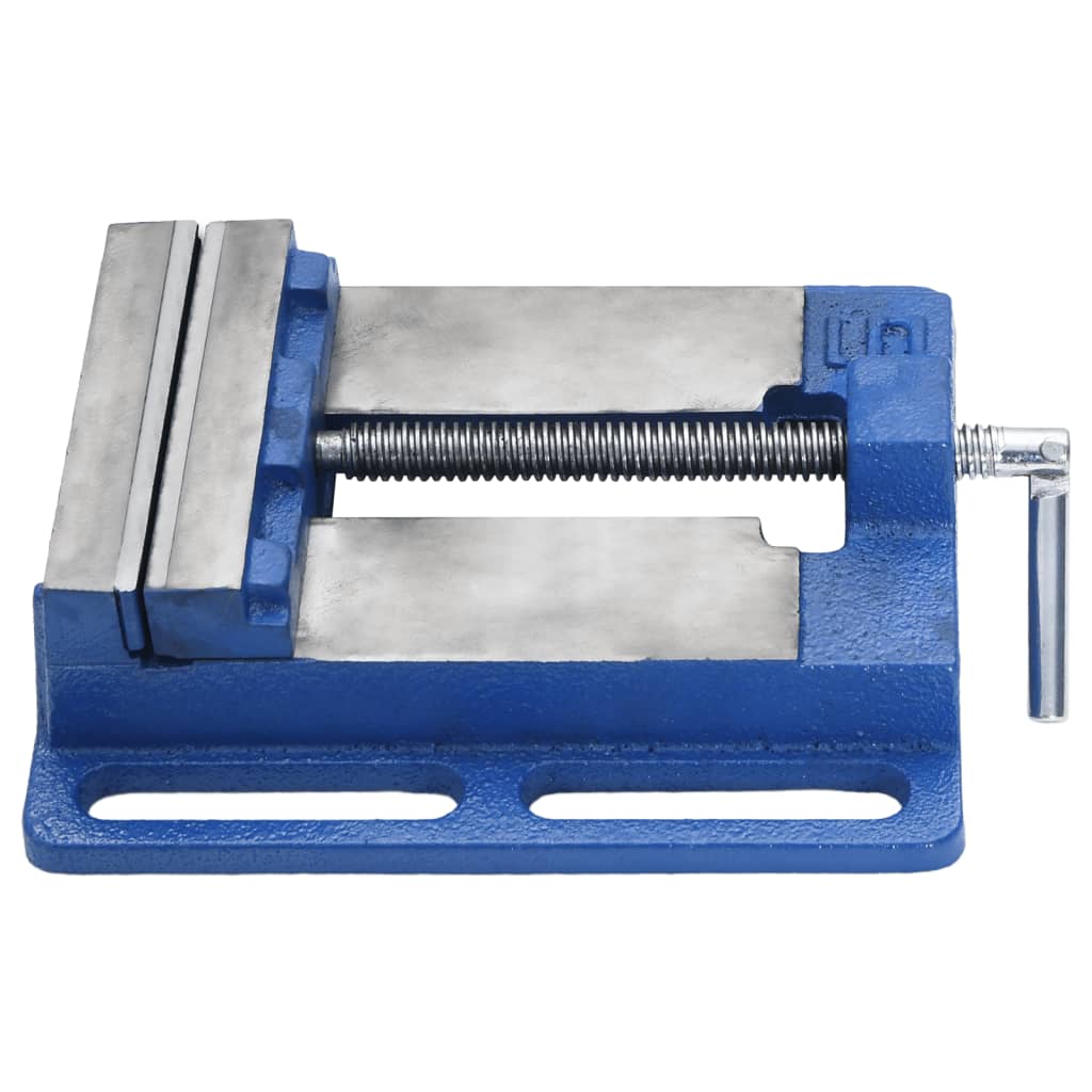 Vidaxx étau pour perceuse à colonne 121 mm fonte bleu