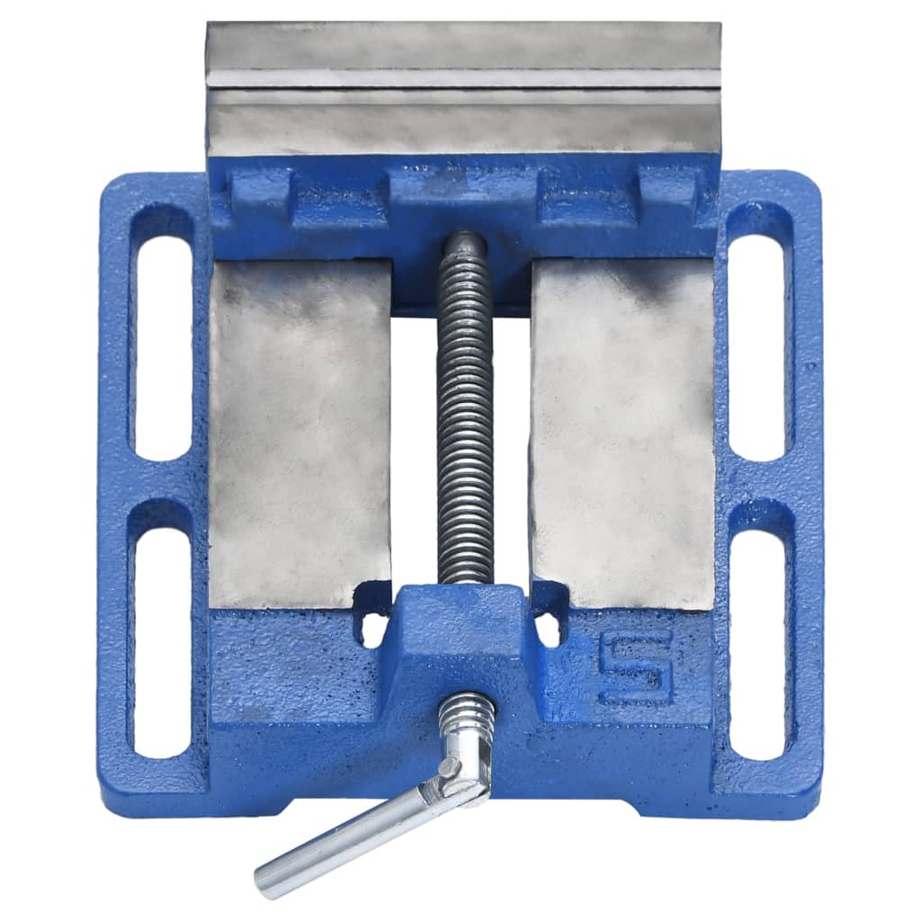 Vidaxx étau pour perceuse à colonne 121 mm fonte bleu