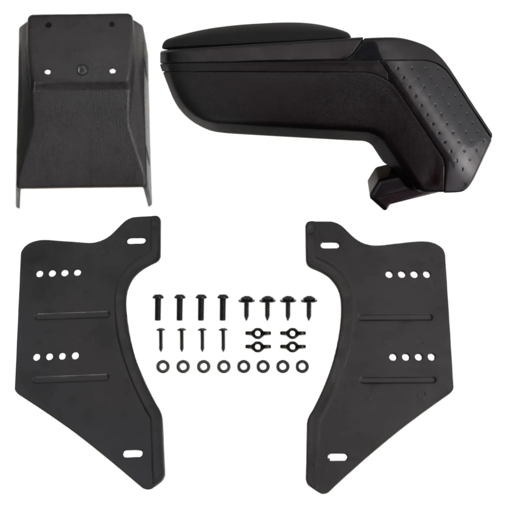 Vidaxx accoudoir universel 13x33x (33-53) cm abs noir