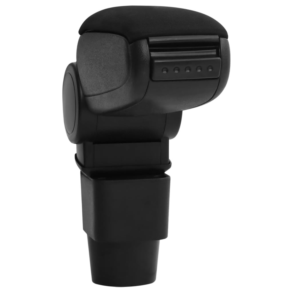 VidaXL Accoudoir 13x31x(30,5-48) cm noir
