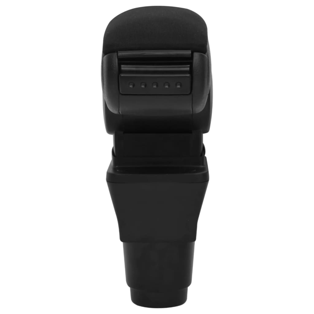 VidaXL Accoudoir 13x32,5x(24-51,5) cm noir