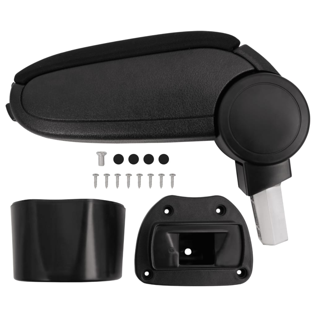 Vidaxx accoudoir 14,5x31,5x(30-48) cm abs noir