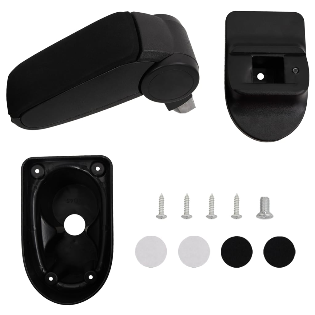 Vidaxx accoudoir 13x36x (30-46) cm abs noir