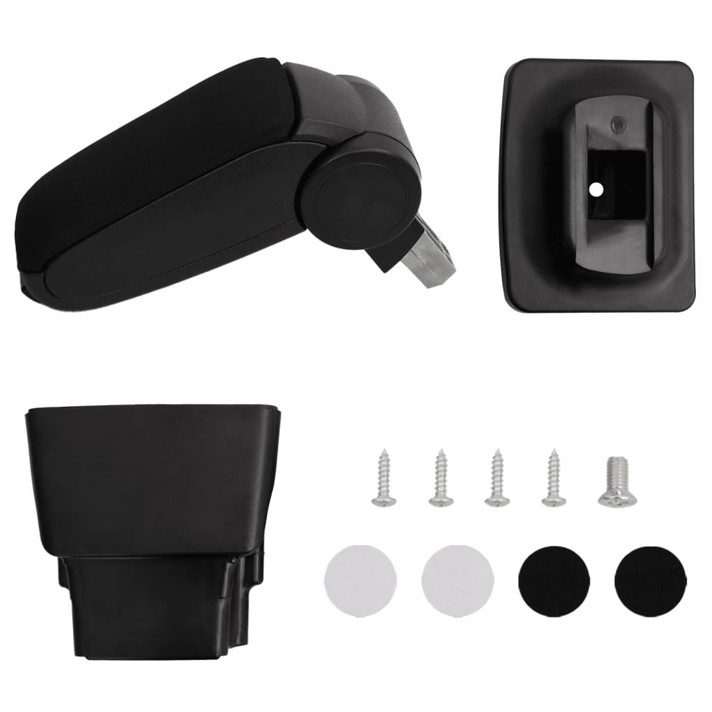 Vidaxx accoudoir 16x32x (35-50,5) cm abs noir