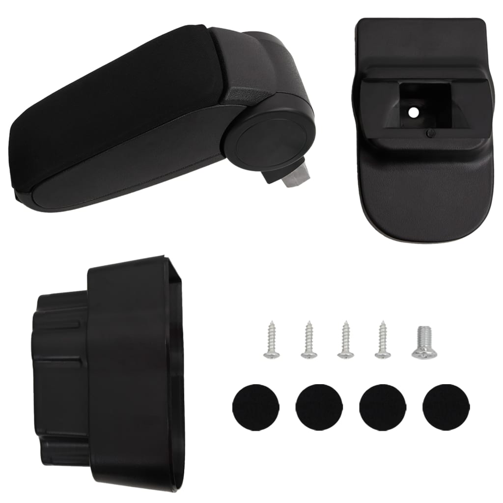 Vidaxx accoudoir 12x37x(31-48) cm abs noir