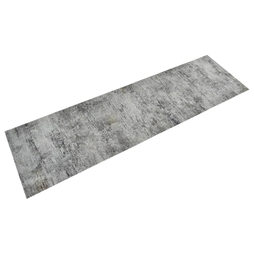 Vidaxx tapis de cuisine lavable imprimé béton 45x150 cm velours