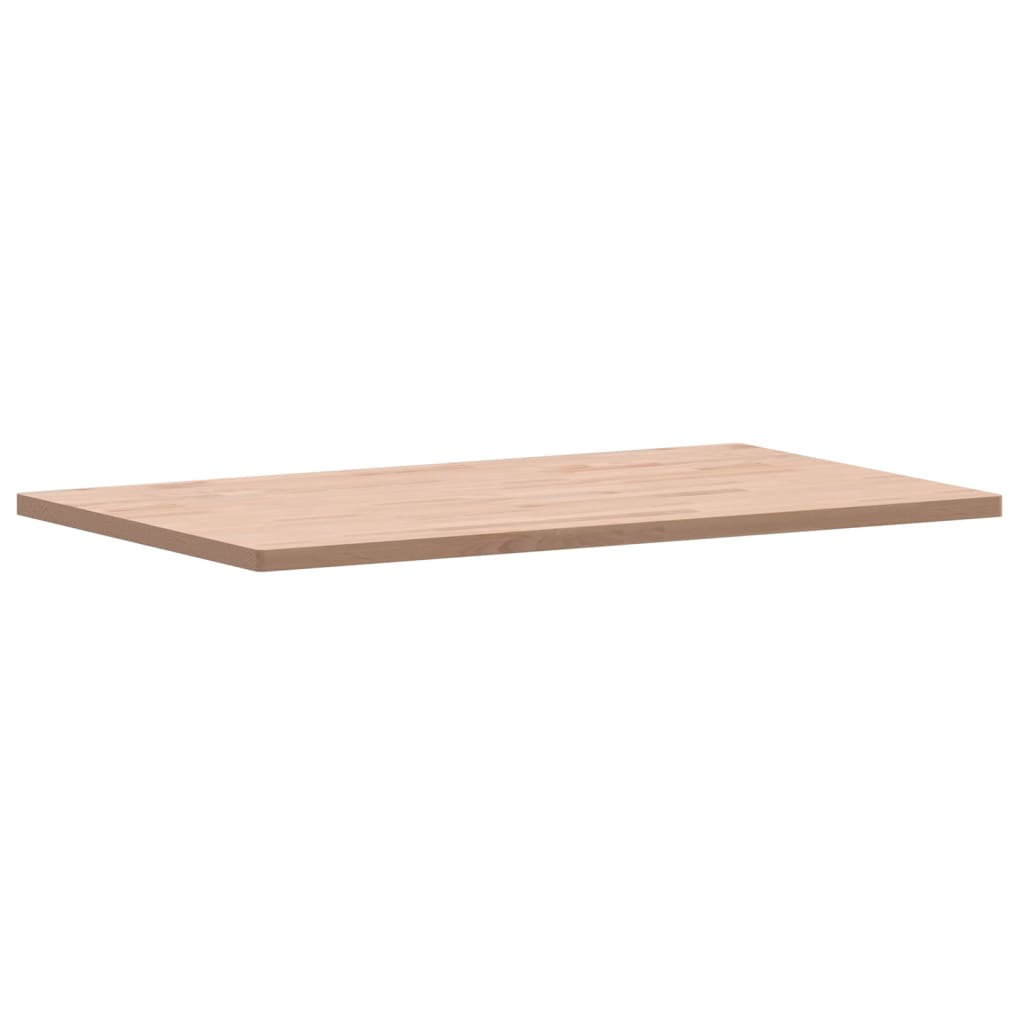 Plan vasque Vidaxx 100x60x2,5 cm en bois de hêtre massif