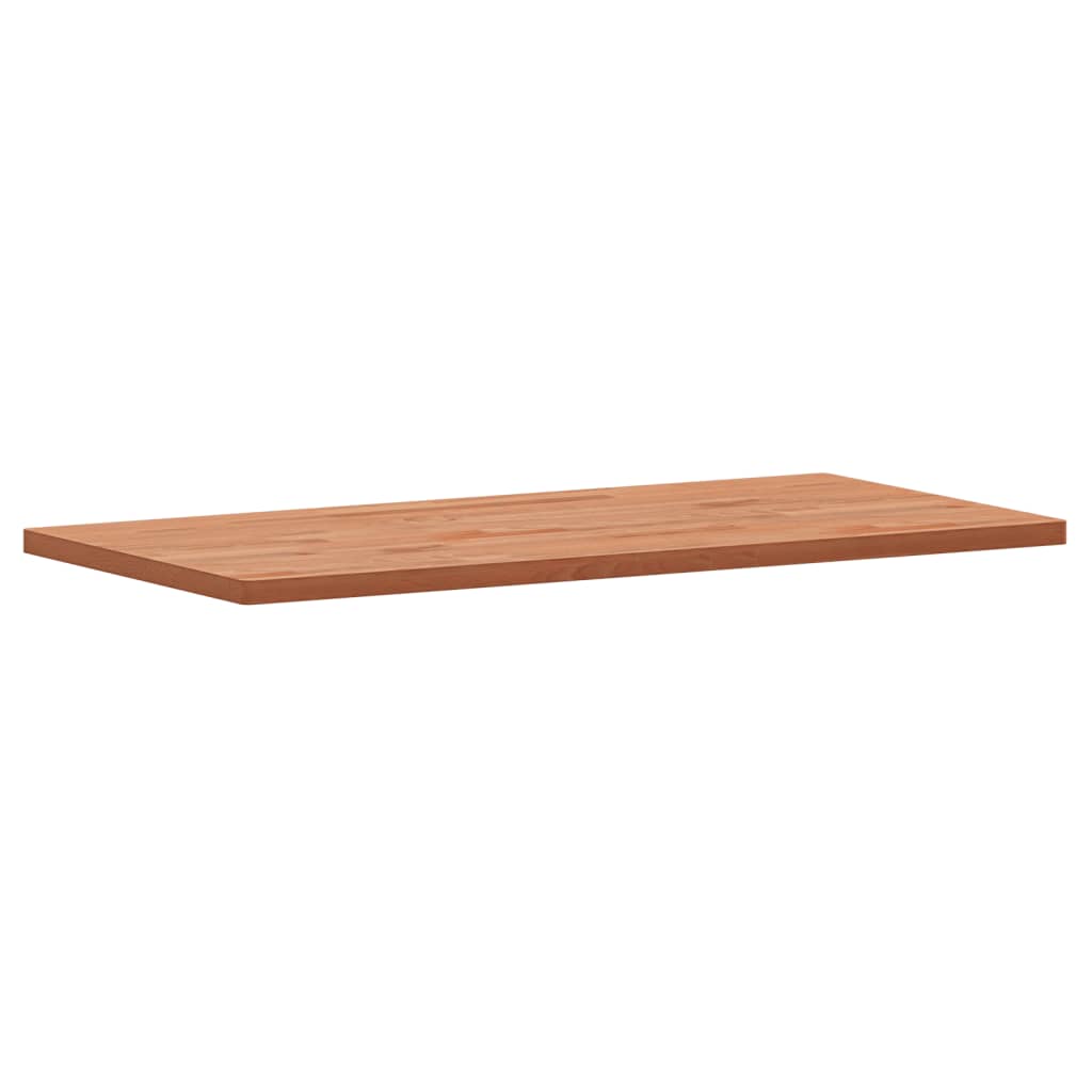 Plan vasque Vidaxx 100x50x2,5 cm en bois de hêtre massif
