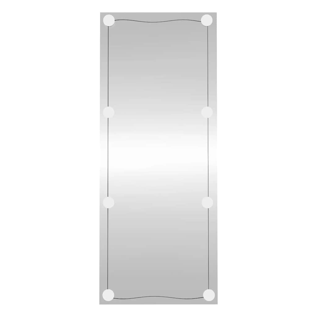 VidaXL Miroir mural avec LED rectangulaire 40x100 cm verre