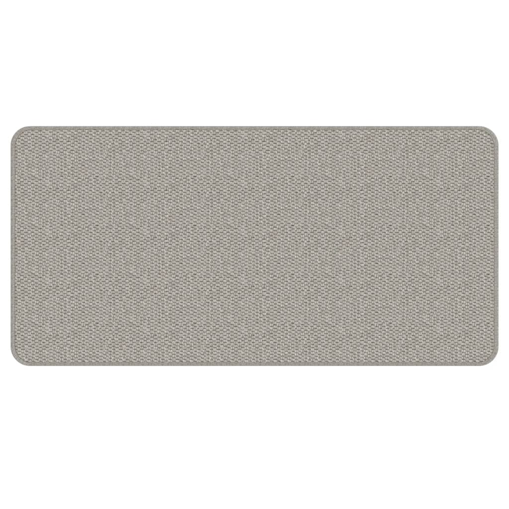 Vidaxx tapis de passage 50x100 cm aspect sisal taupe