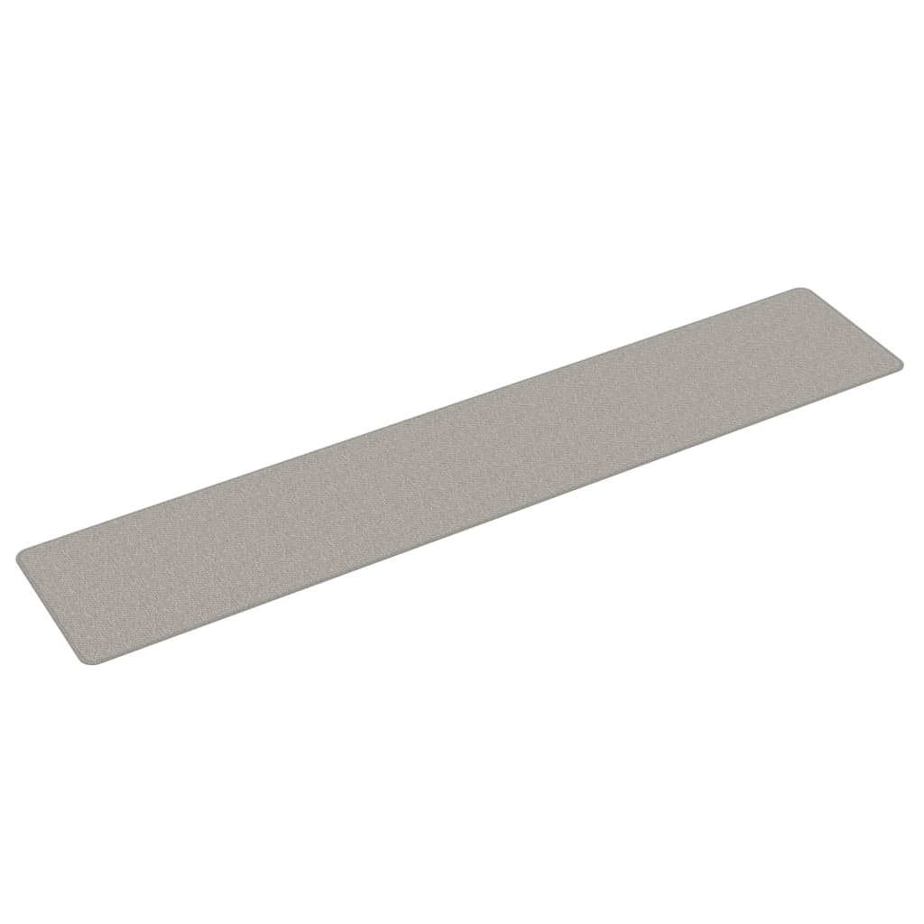 Vidaxx tapis de passage 50x250 cm aspect sisal taupe