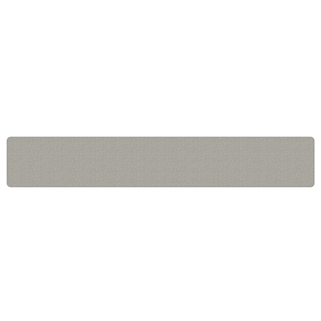 VidaXL Tapis de passage 50x300 cm aspect sisal taupe