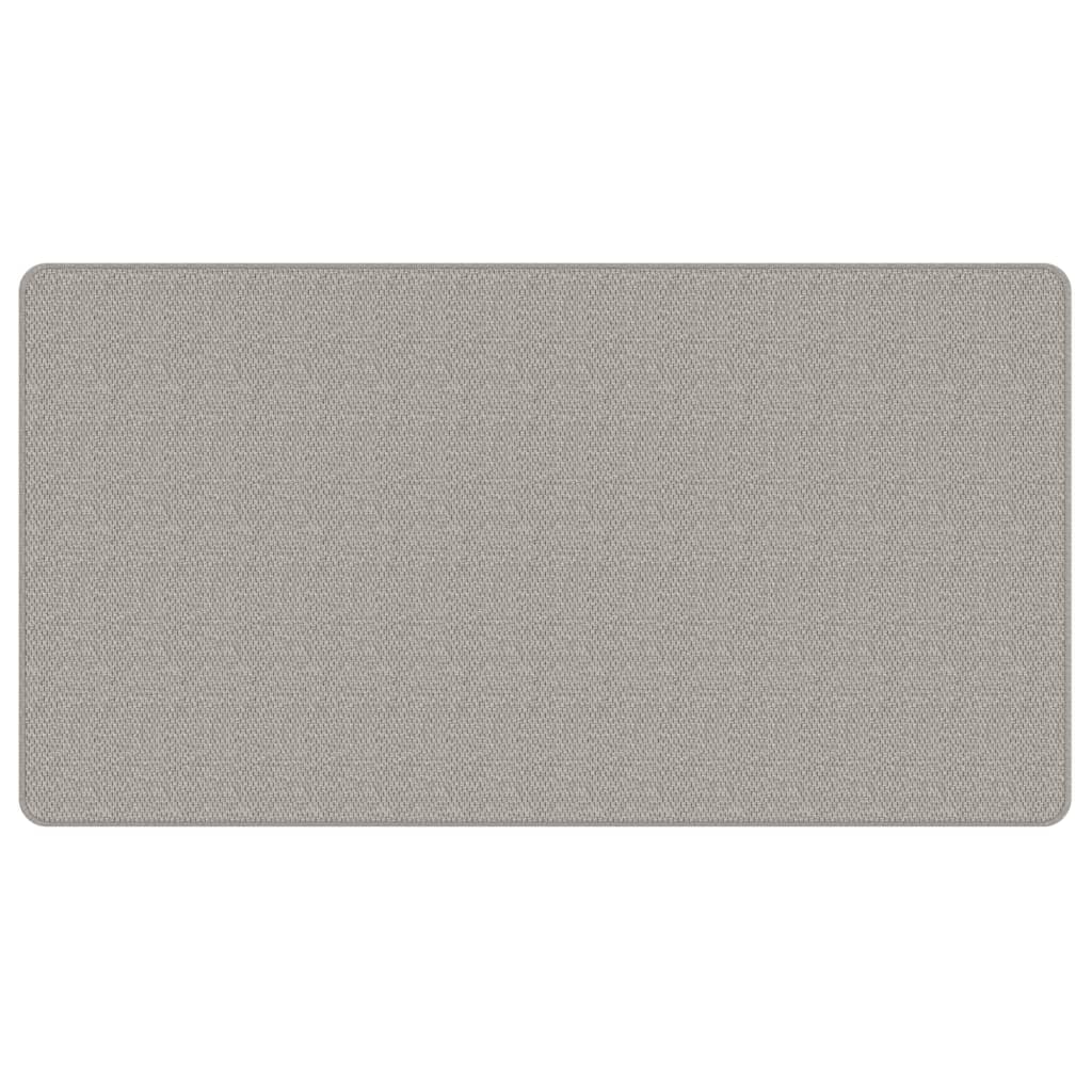 Vidaxx tapis de passage 80x150 cm aspect sisal taupe