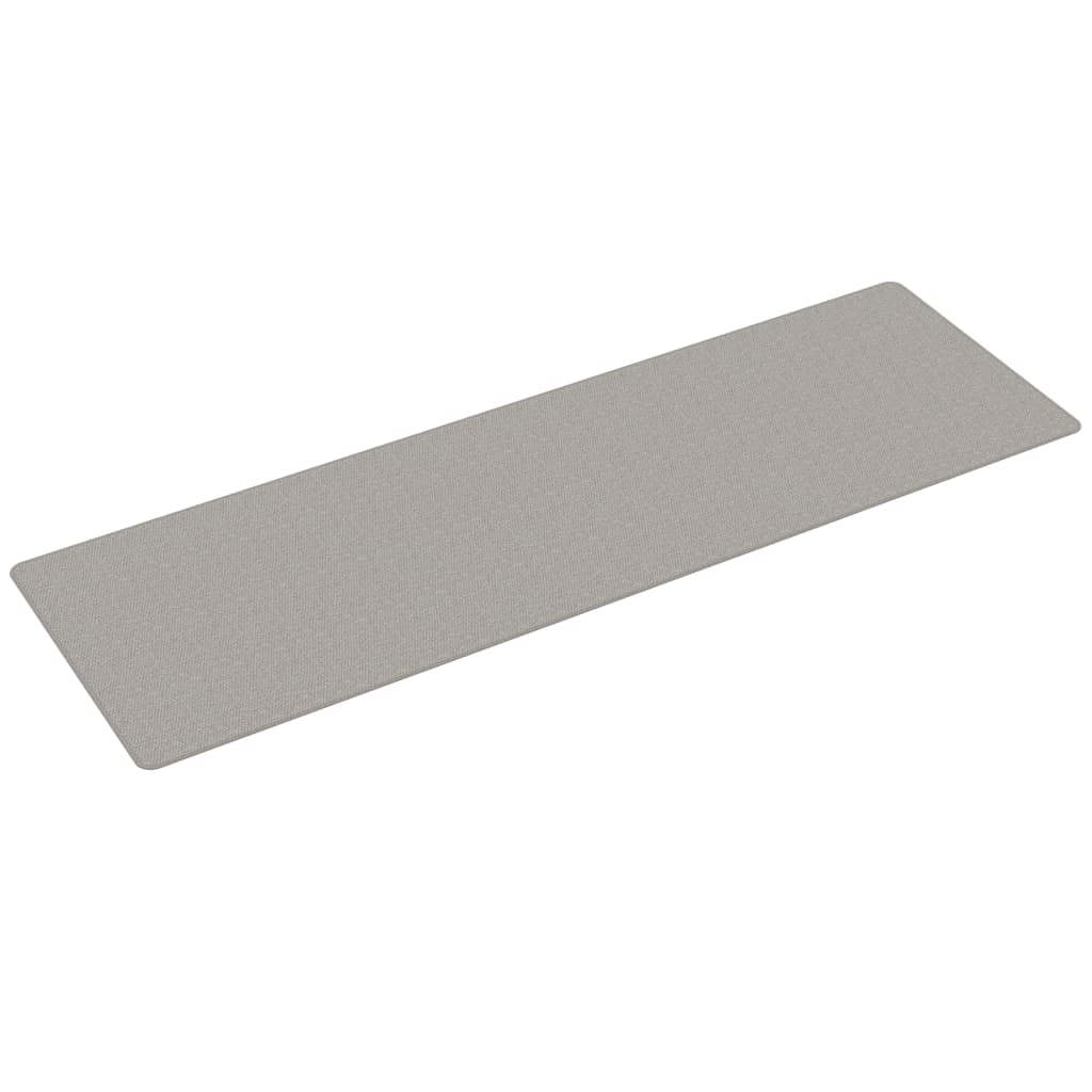Vidaxx tapis de passage 80x250 cm aspect sisal taupe
