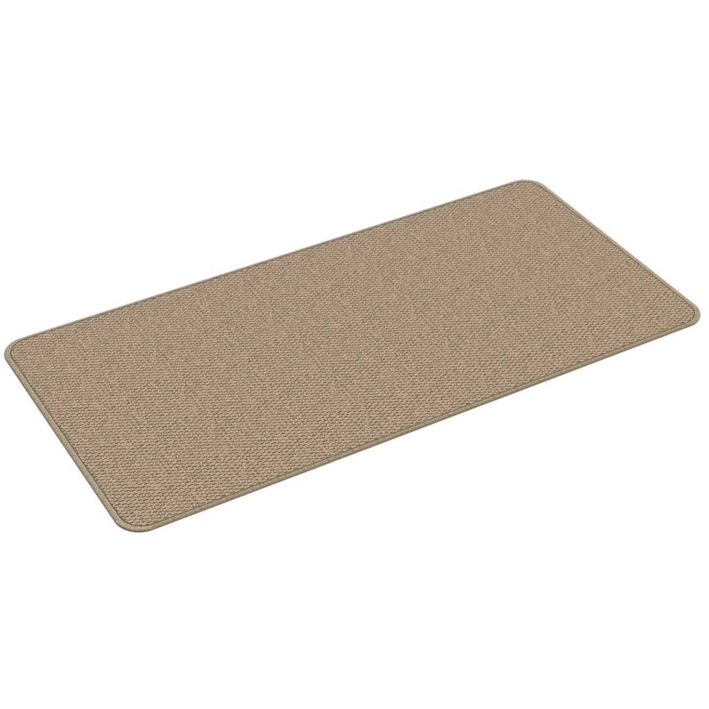 Vidaxx tapis de passage 50x100 cm aspect sisal couleur sable