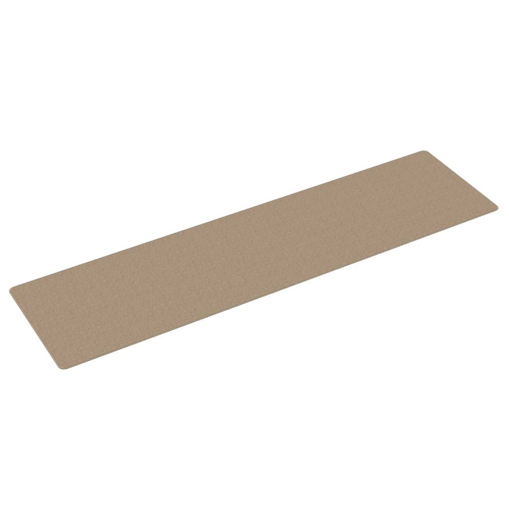 Vidaxx tapis de passage 80x300 cm aspect sisal couleur sable