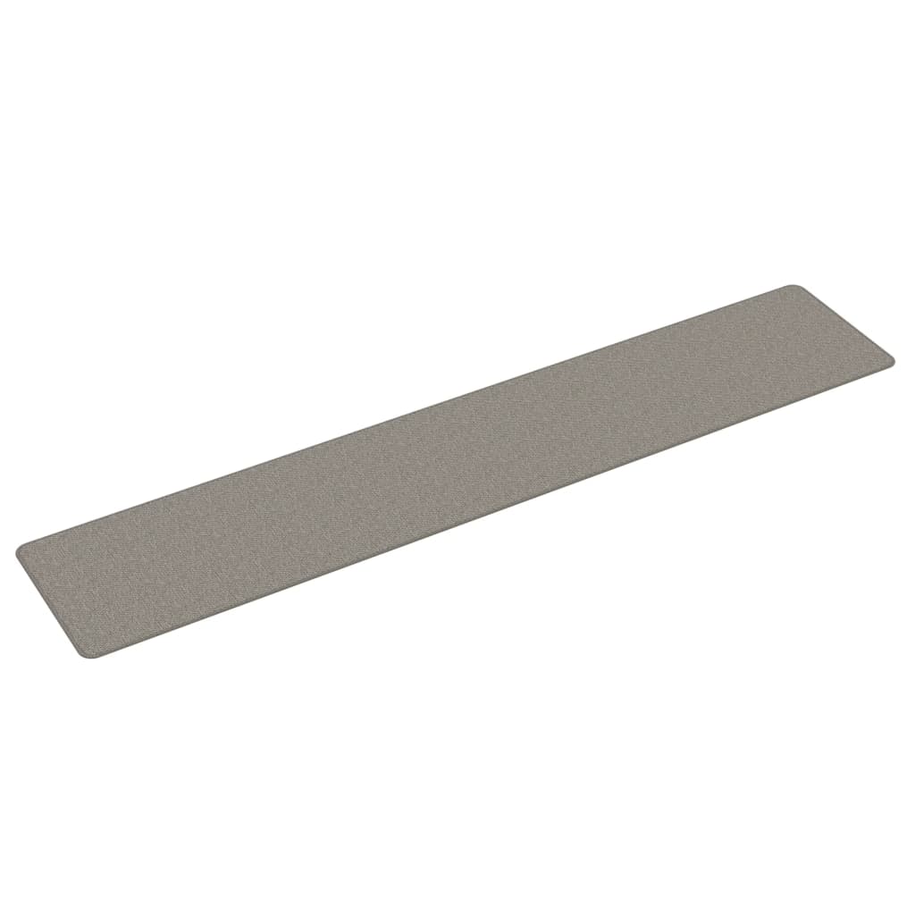 Vidaxx tapis de passage 50x250 cm aspect sisal argenté