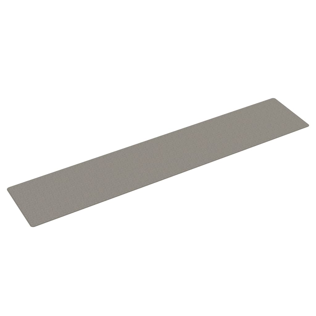 Vidaxx tapis de passage 80x400 cm aspect sisal argenté