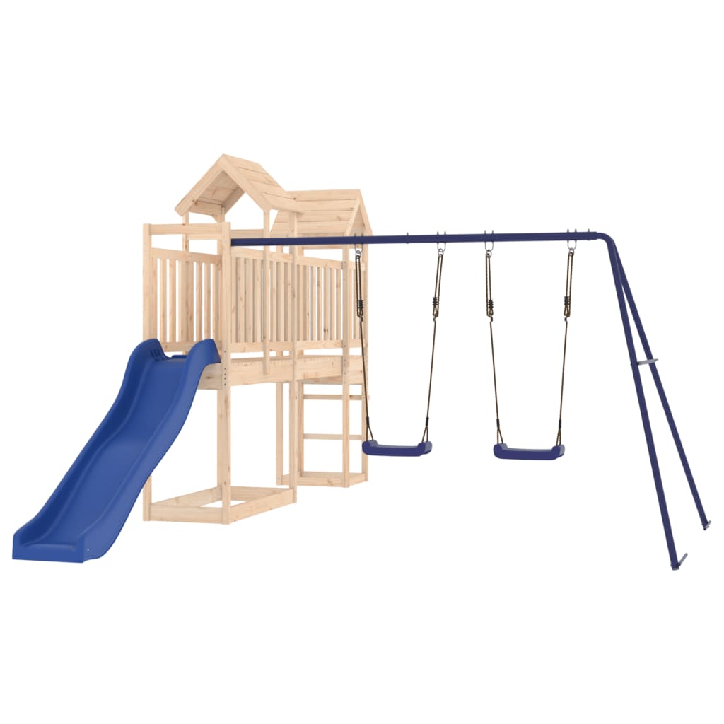 VidaXL Playhouse en bois de pin massif