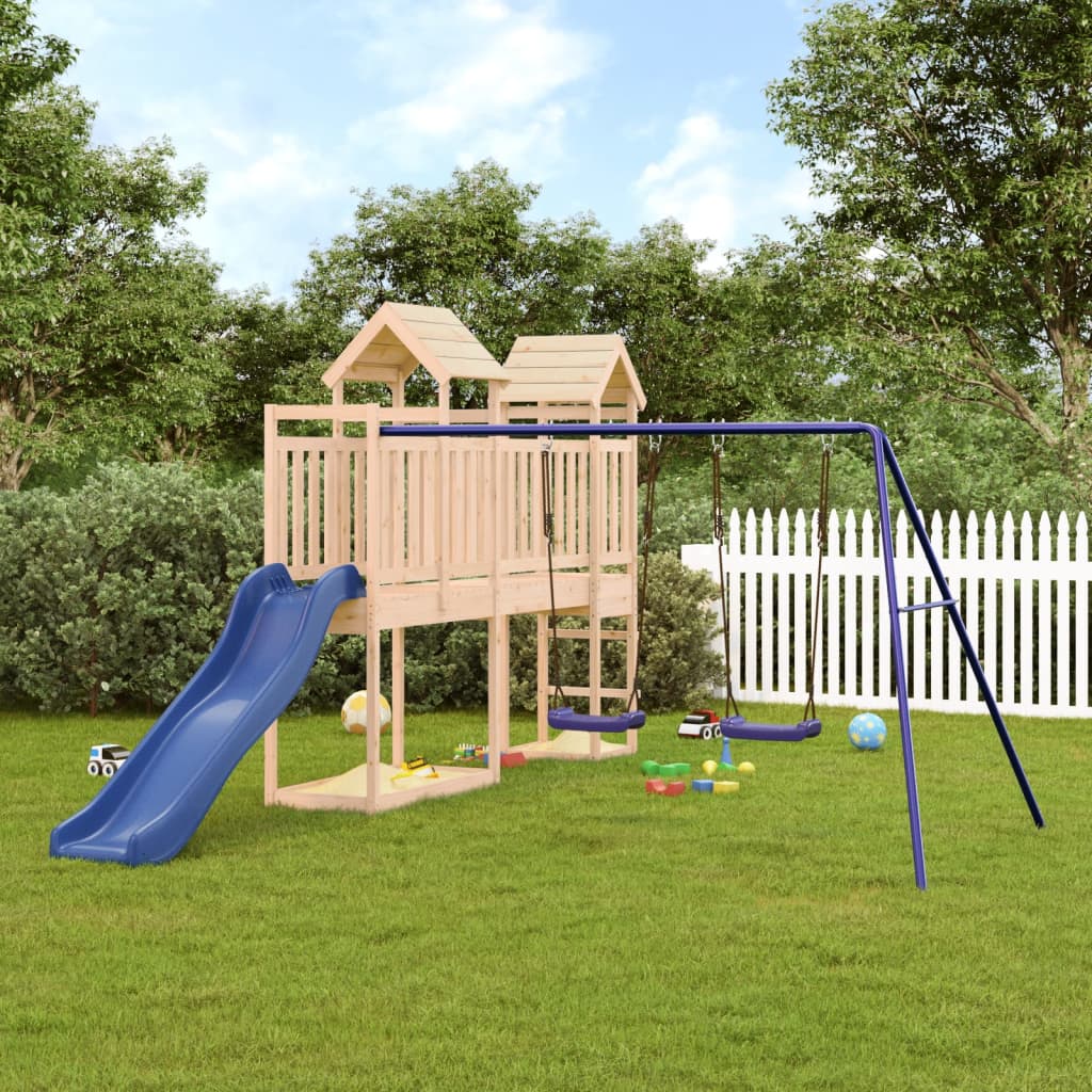 VidaXL Playhouse en bois de pin massif