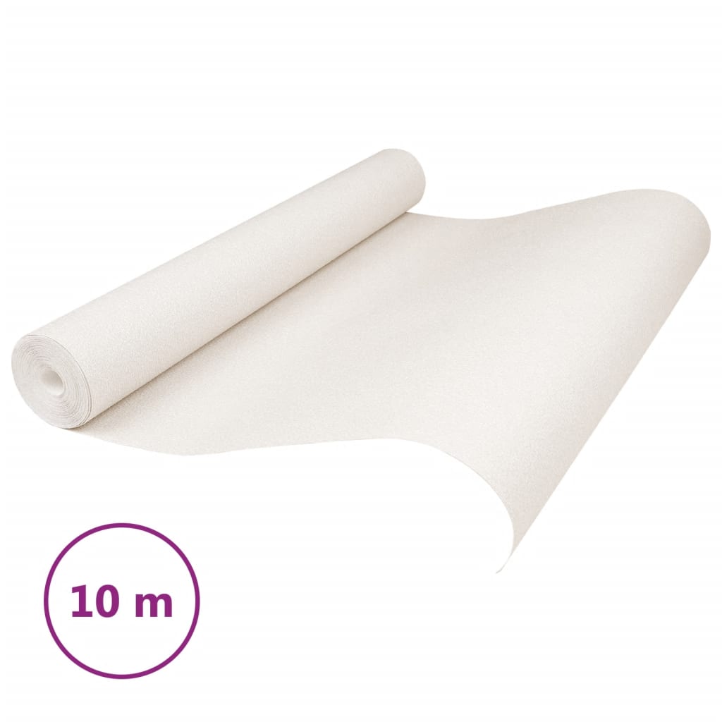 VidaXL papier peint intissé 3D uni 10x0,53 m marron