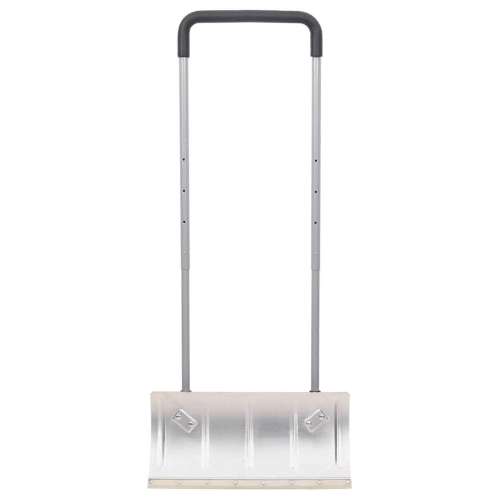 VidaXL pelle à neige avec manche extensible 61 cm lame en acier argenté
